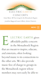 Mobile Screenshot of electricearthconcerts.org